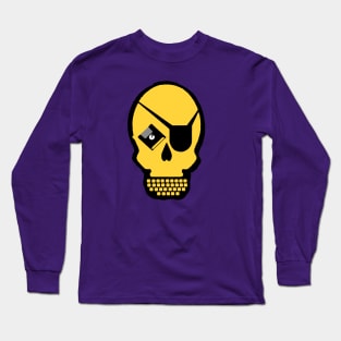 Hackers Skull Long Sleeve T-Shirt